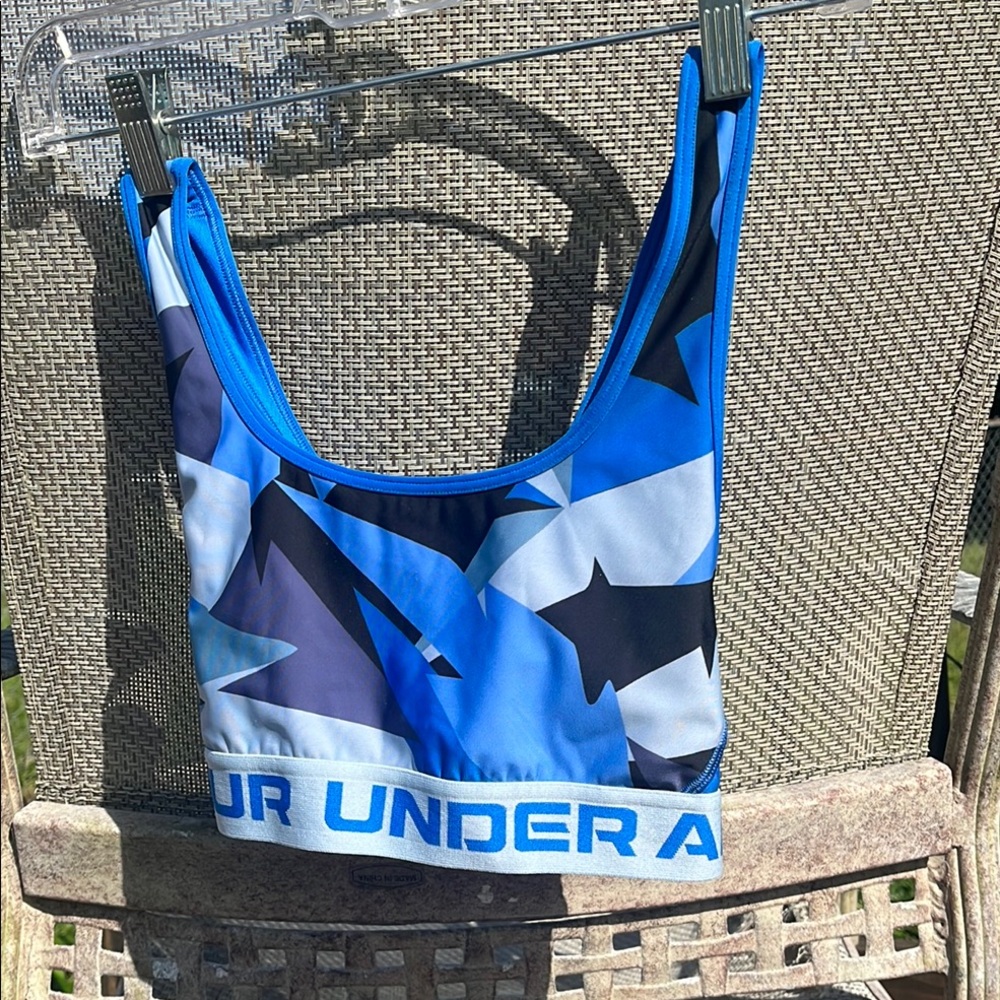Under Armour Blue Camo  Top